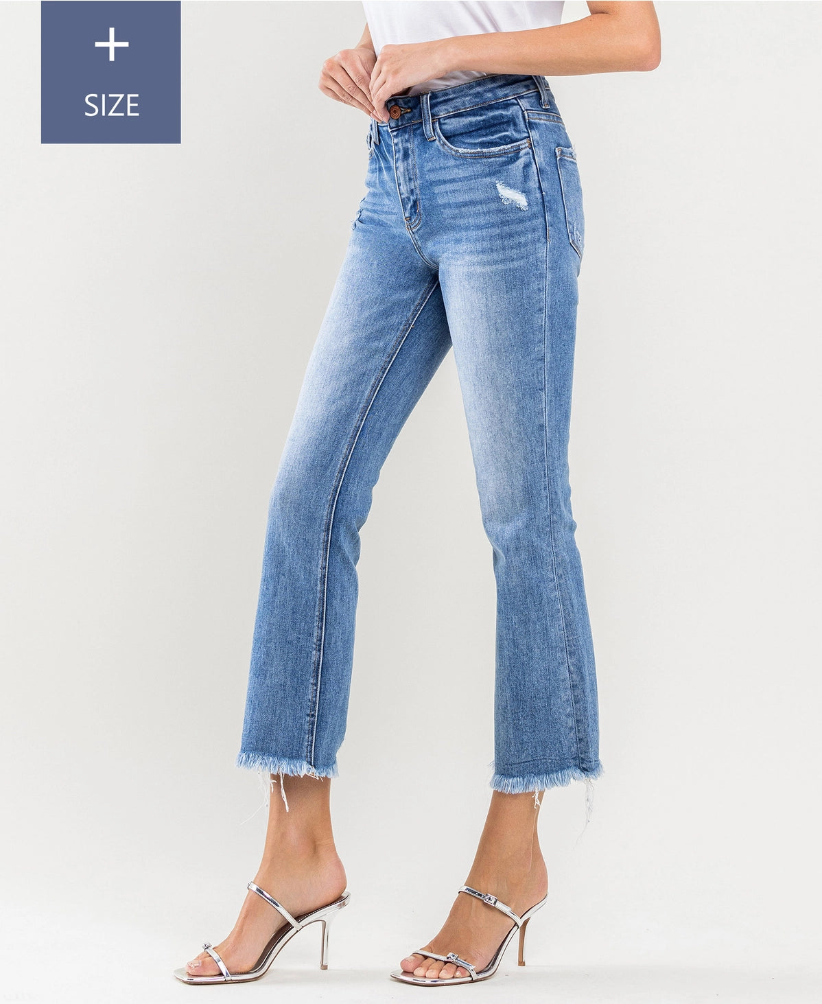 Vervet Bella High Rise Kick Flare