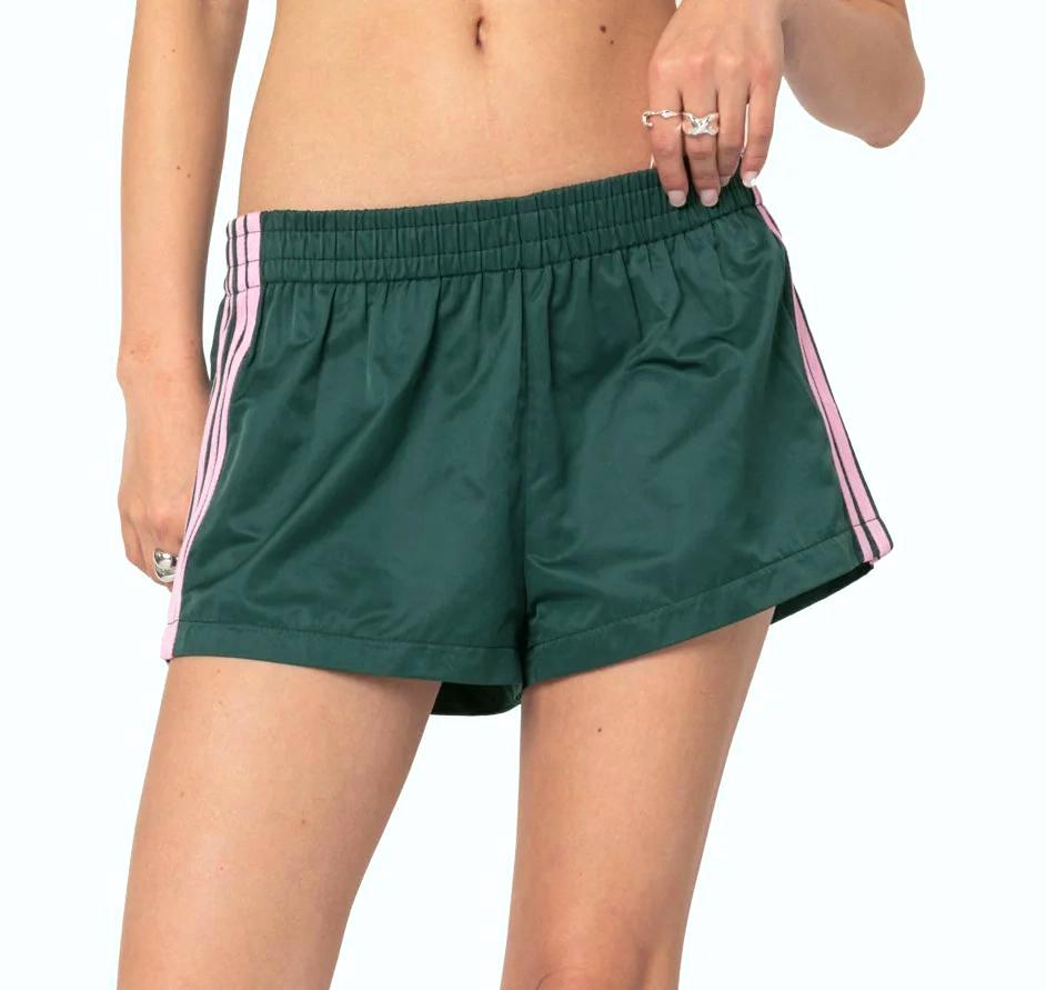Side Stripe Athletic Shorts