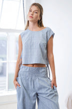 Striped Linen Pants