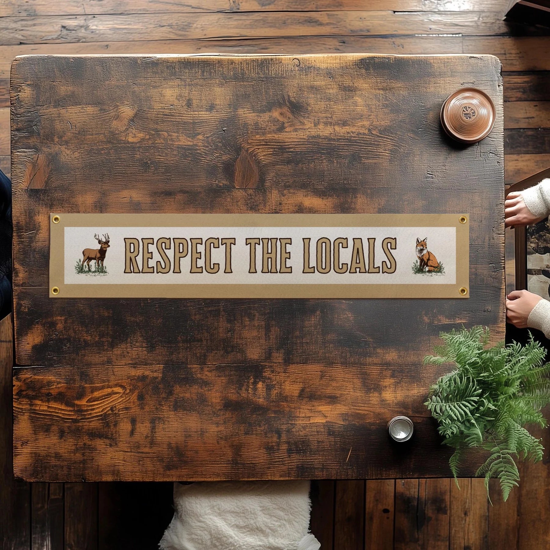 Respect The Locals Banner