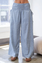 Striped Linen Pants