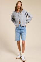 Varsity Patch New York Knit Cardigan