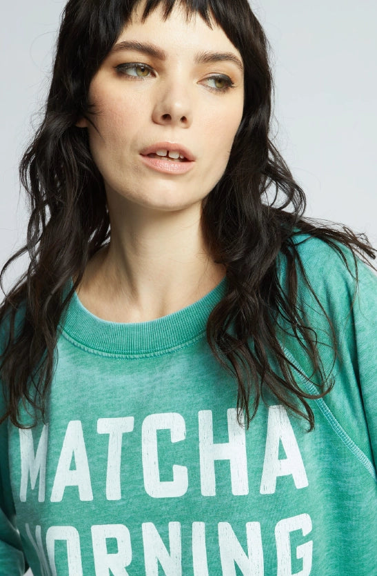 Recycled Karma Matcha Morning Sweatshirt