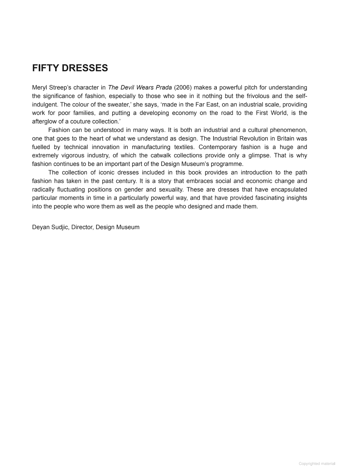 50 Dress That Changed the World