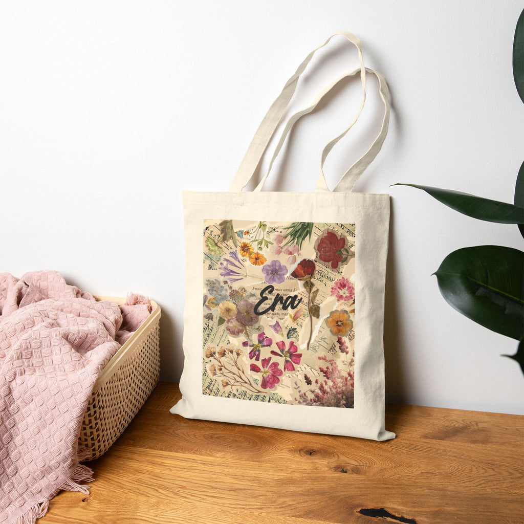 Era Floral Cotton Tote Bag