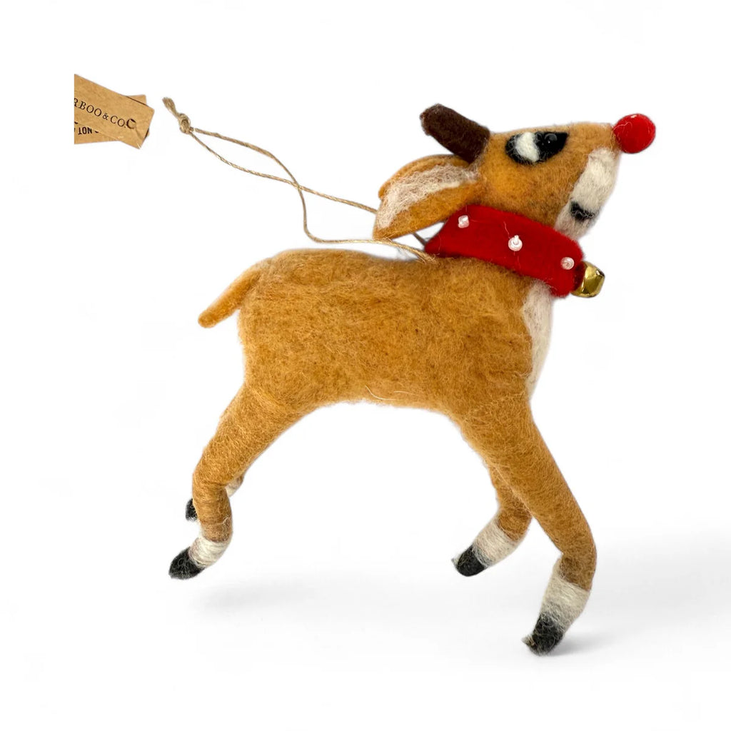 Sugarboo Felt Rudolph Ornament