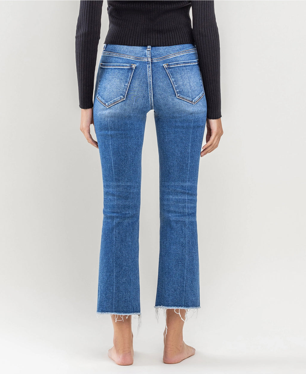 Vervet Bella High Rise Kick Flare