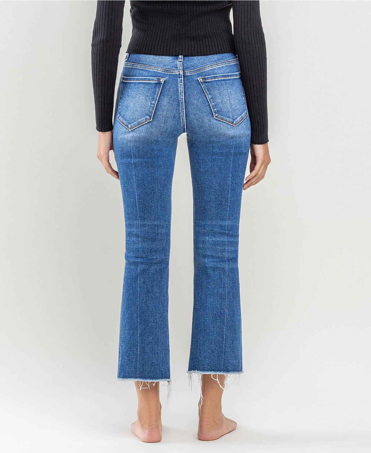 Vervet Bella High Rise Kick Flare