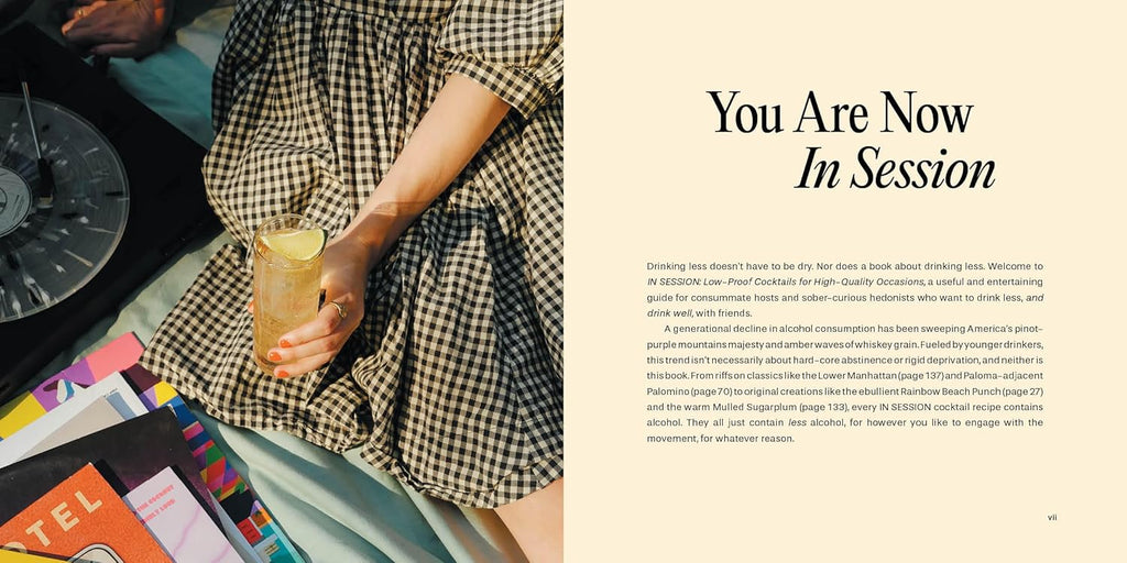 In Session Low-Proof Cocktails For High-Quality Occasions