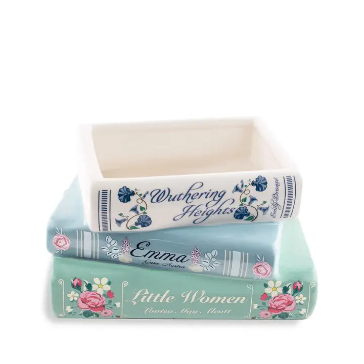 Classics Stacked Books Planter