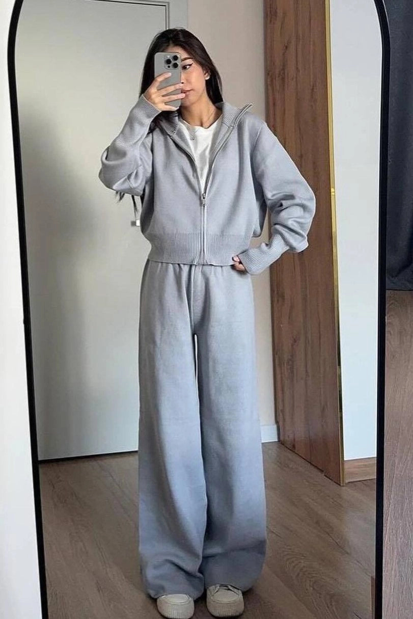 Saint Zipper Knit Set