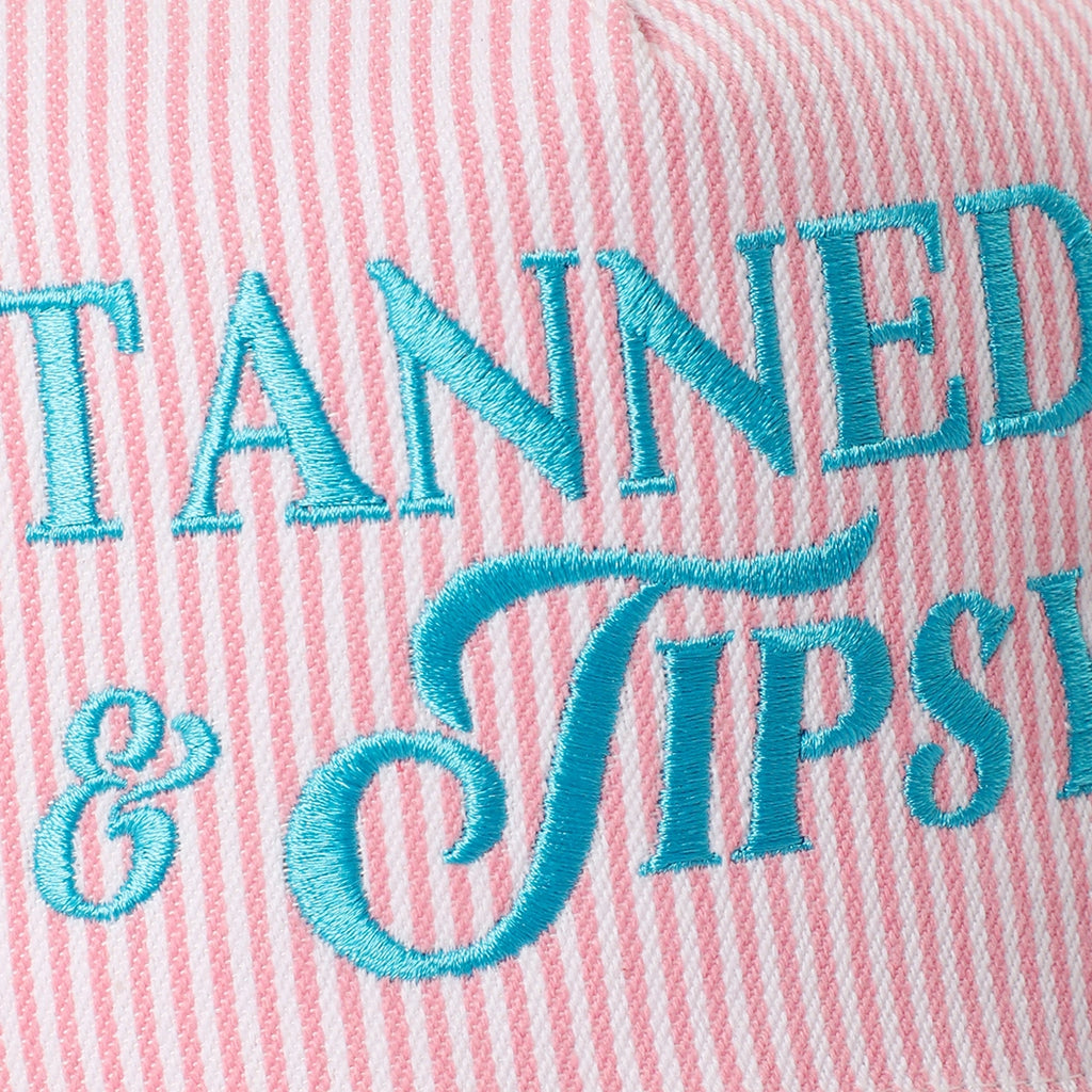 Tanned & Tipsy Embroidered Hat