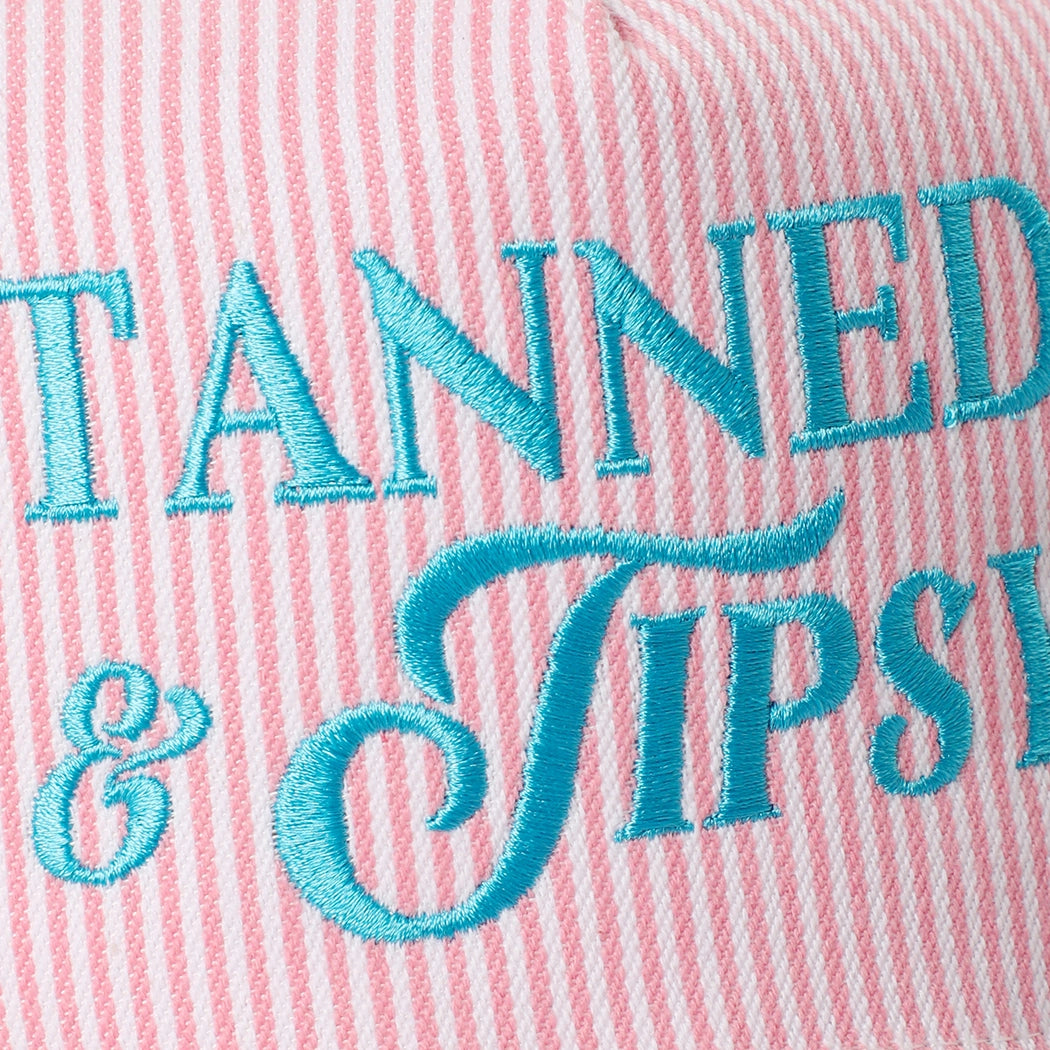 Tanned & Tipsy Embroidered Hat