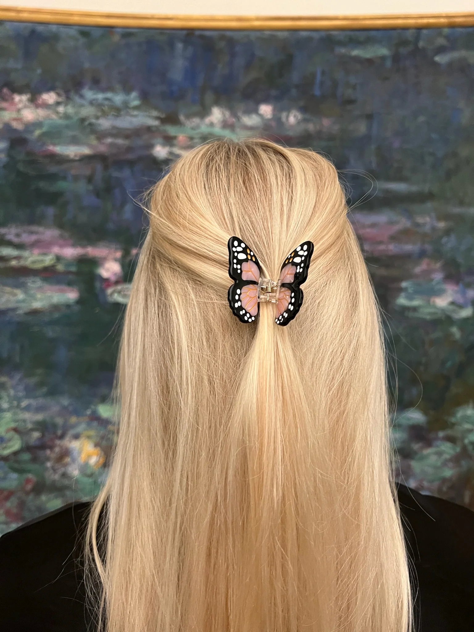 Solar Eclipse Mini Monarch Claw Hair Clip