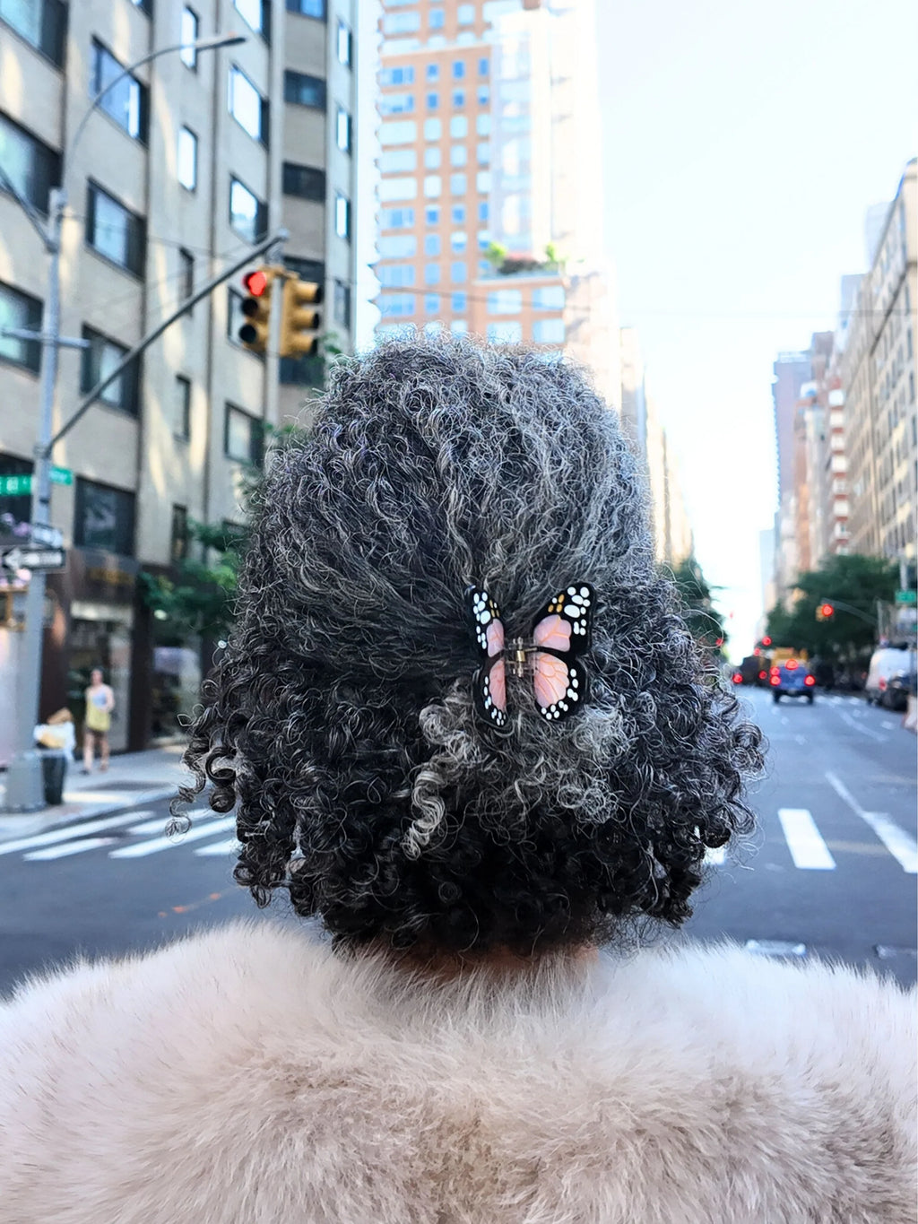 Solar Eclipse Mini Monarch Claw Hair Clip