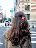 Solar Eclipse Mini Paisley Heart Claw Hair Clip