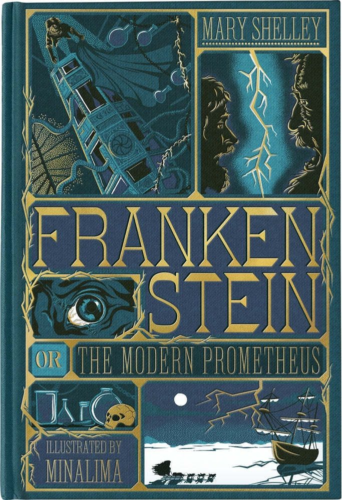 Frankenstein by Mary Shelley (Minalima Edition)