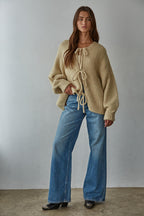 By Together Sadie Tie Front Cardigan