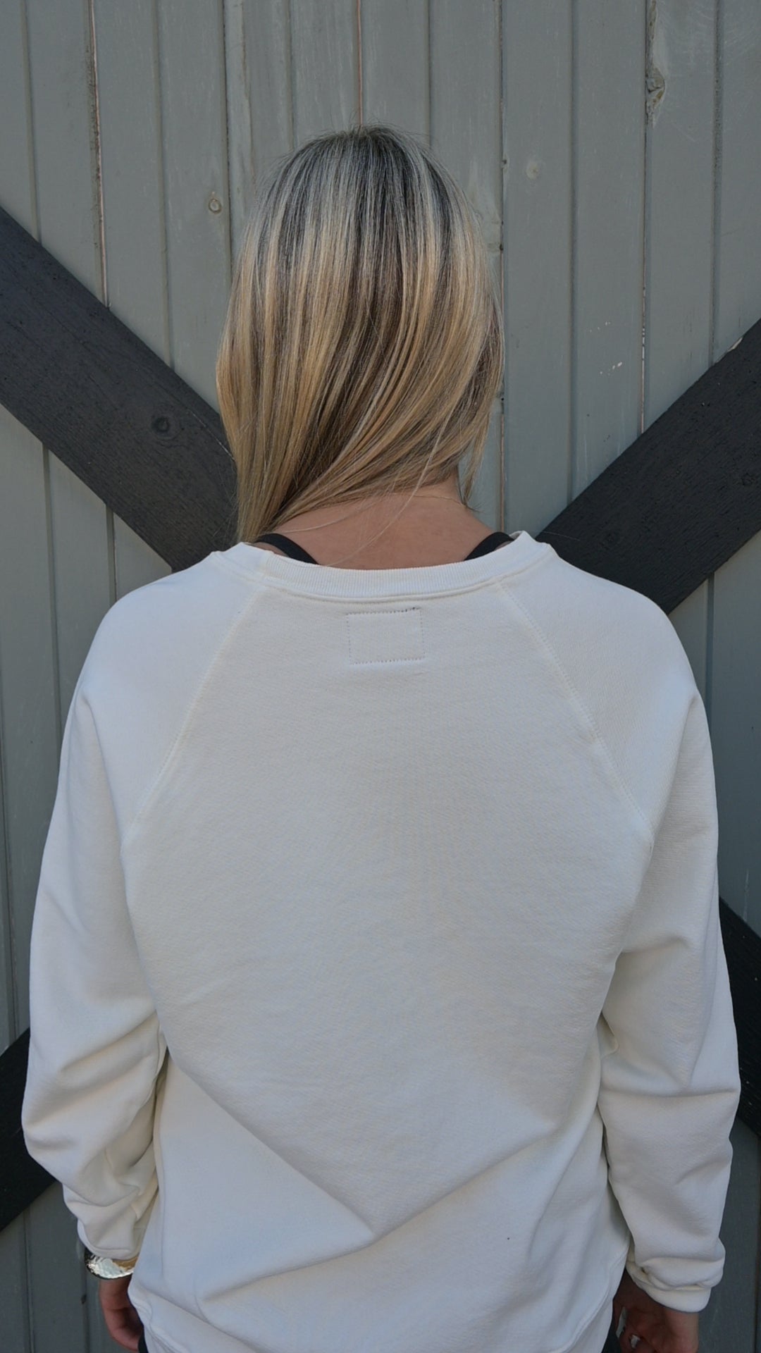 Support Live  Music crew neck