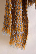 Cozy Crinkle Plaid Scarf