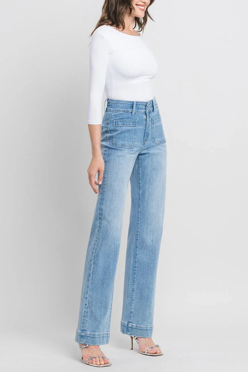 Flying Monkey Super High Rise 90's Vintage Flare Jeans
