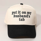 Husband's Tab Hat