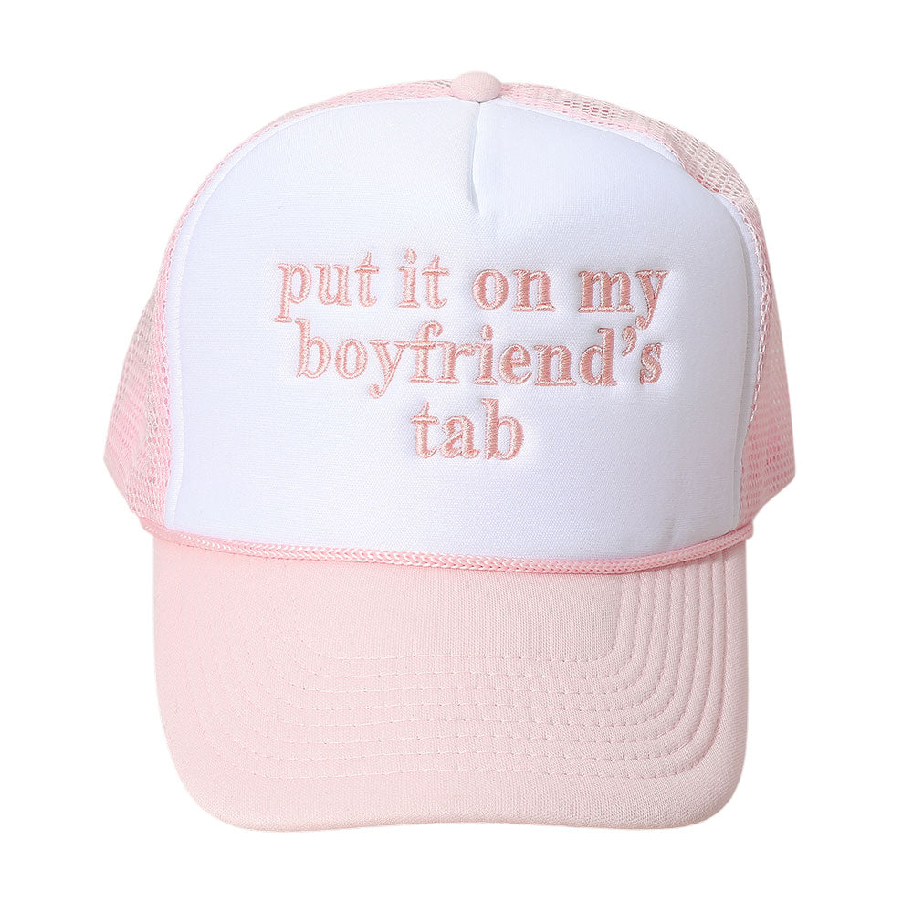Boyfriend's Tab Hat