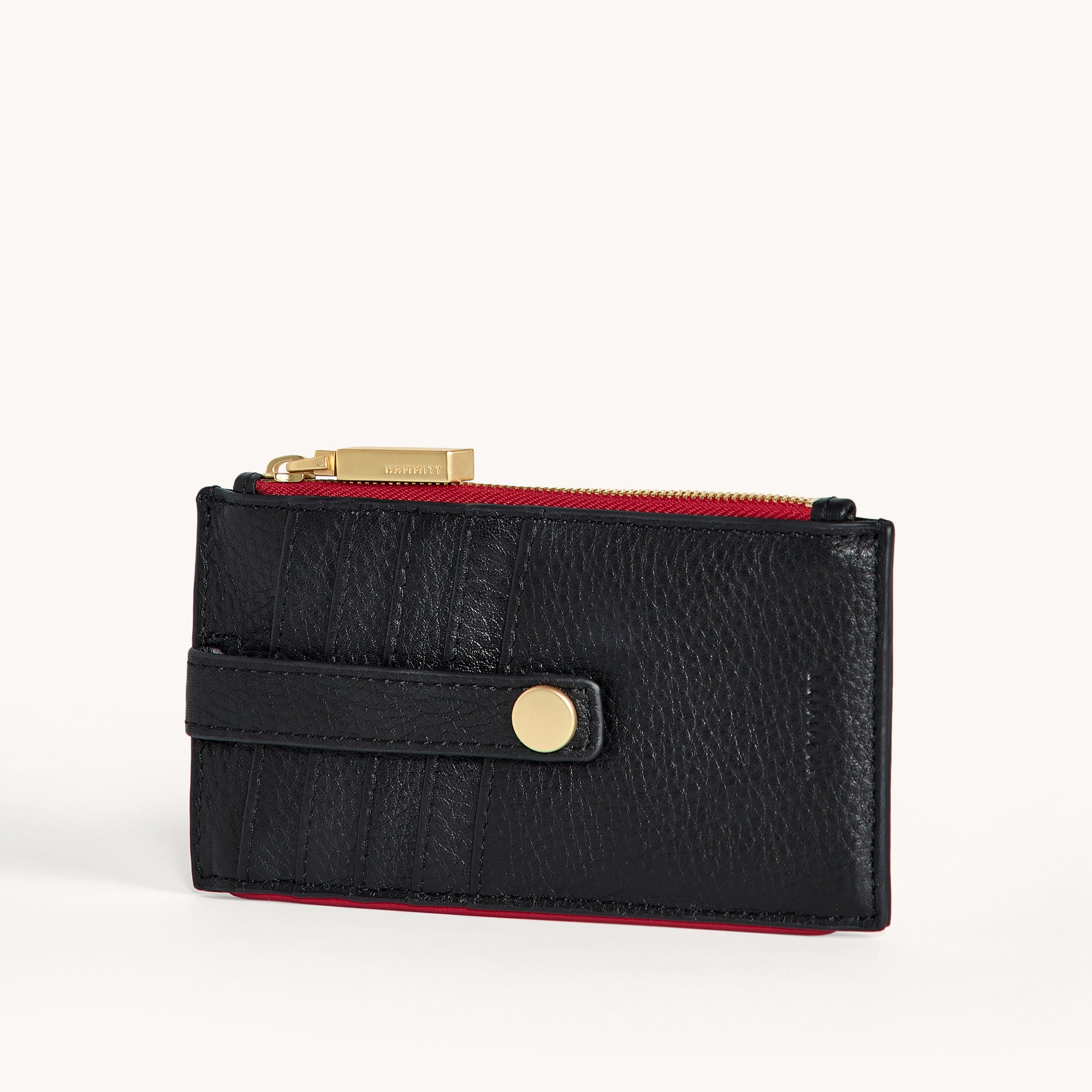 Hammitt 210 West Leather Wallet Black