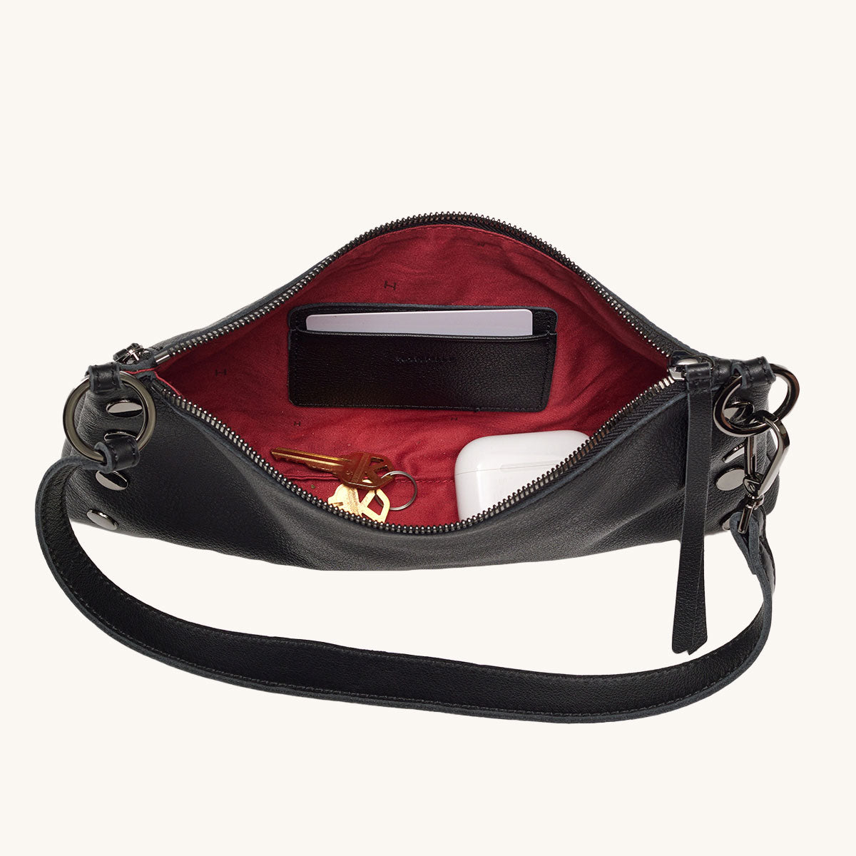 Hammitt Kyle Medium Leather Shoulder Bag