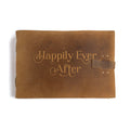 Fawn Embossed Happily Ever After Guest Book