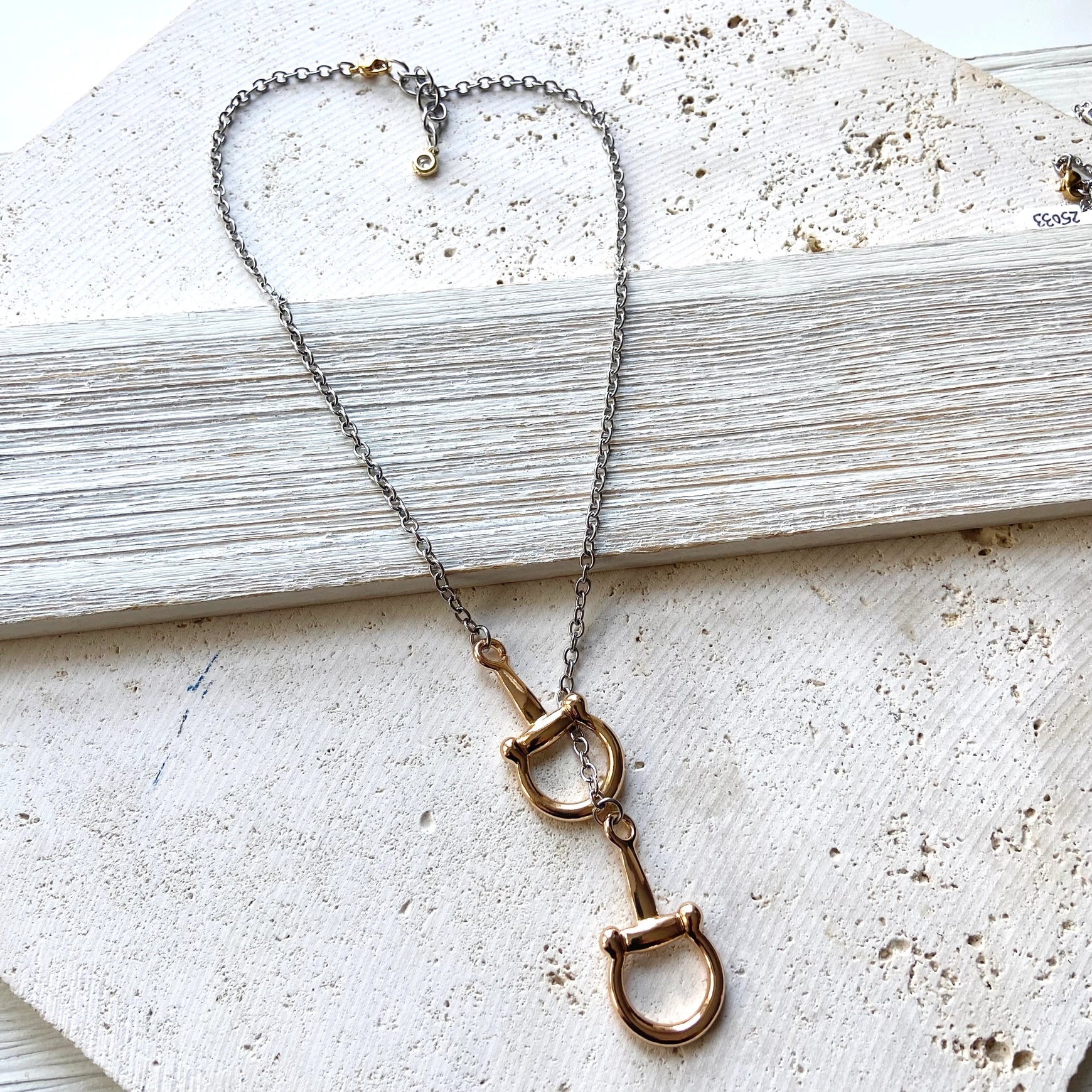 VB&Co. Horse Bit Necklace