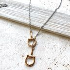 VB&Co. Horse Bit Necklace