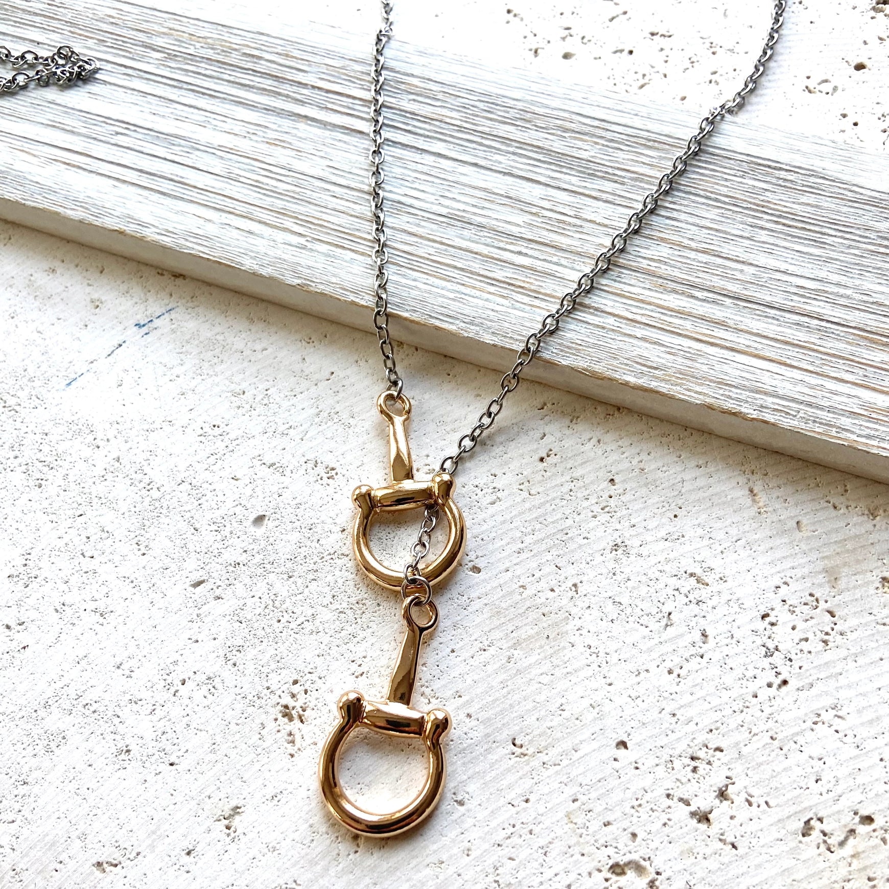 VB&Co. Horse Bit Necklace