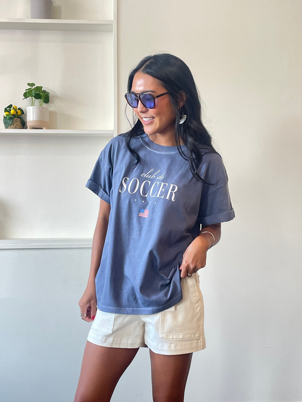 Girl Dangerous Club De Soccer Tee