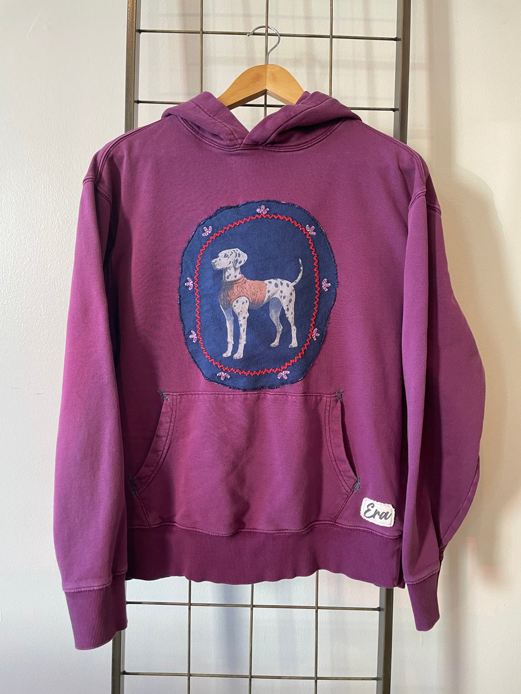 M-Karma Embroidered Dalmation Hoodie