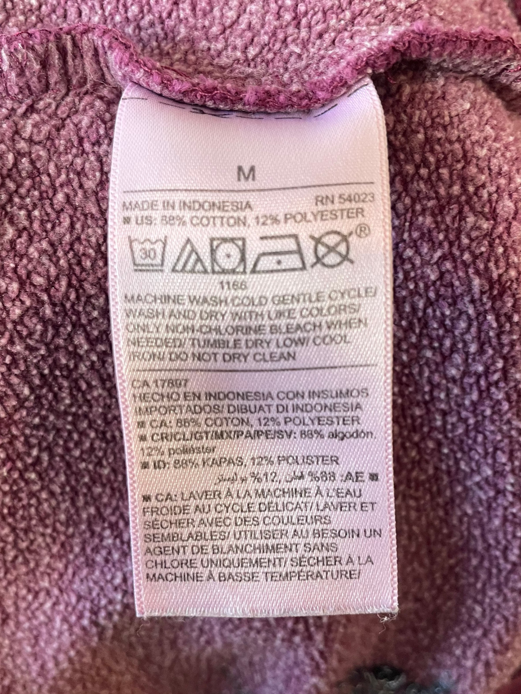 M-Karma Embroidered Dalmation Hoodie