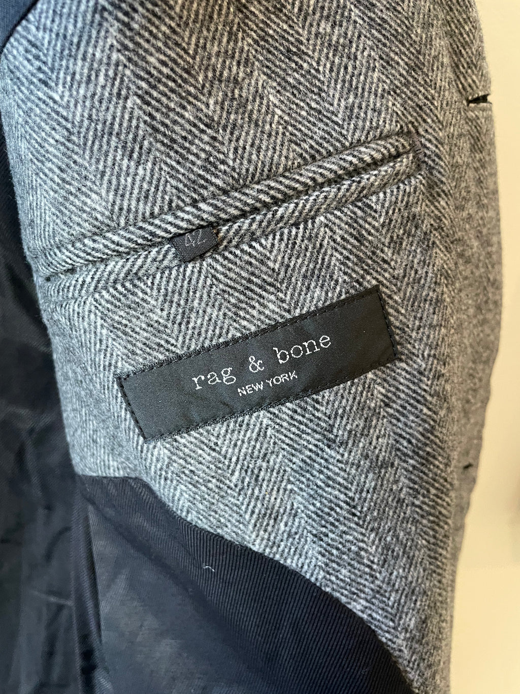 Rag & Bone Wool & Cashmere Herringbone Coat