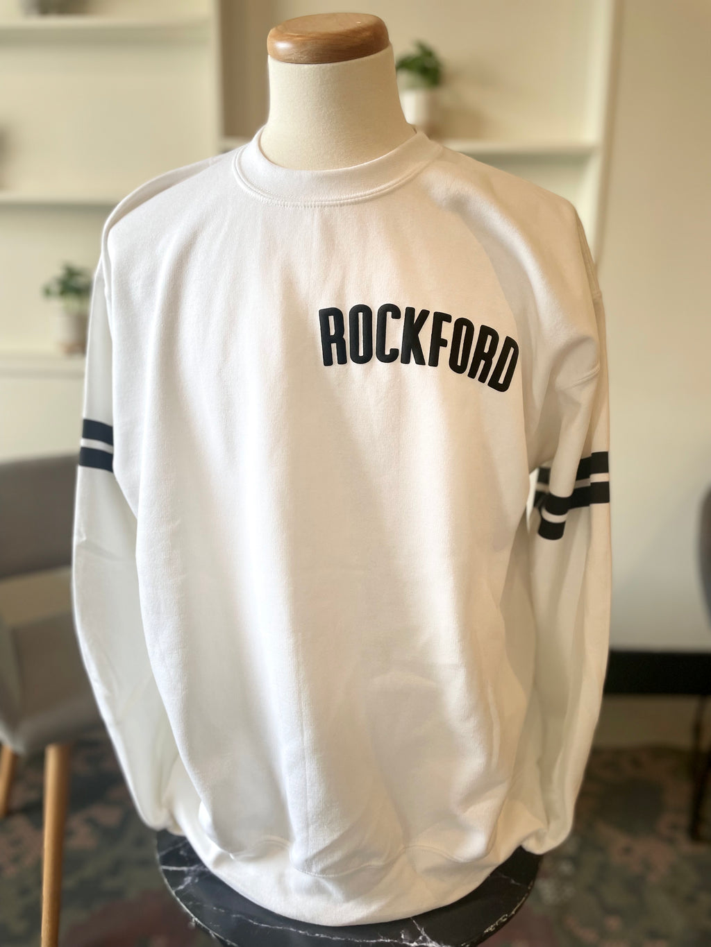Black & White Rockford Sweater Unisex