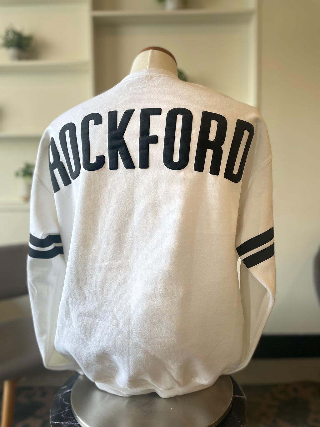 Black & White Rockford Sweater Unisex