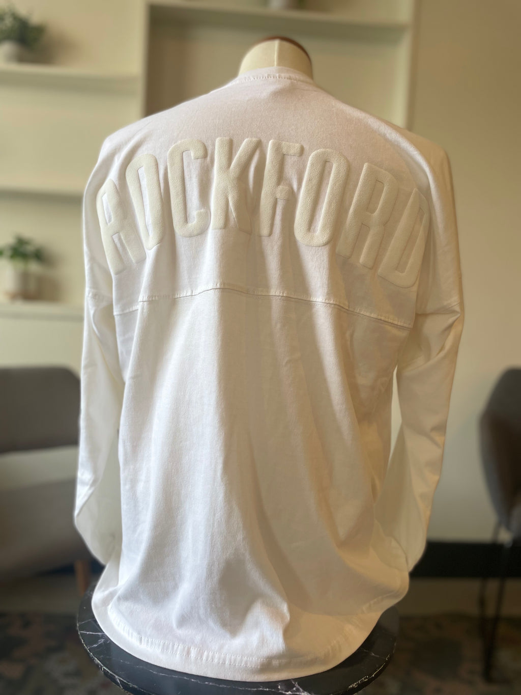 Rockford Embossed White Out Longsleeve