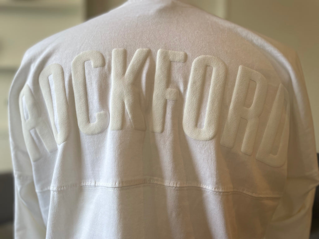 Rockford Embossed White Out Longsleeve
