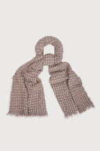 Cozy Crinkle Plaid Scarf