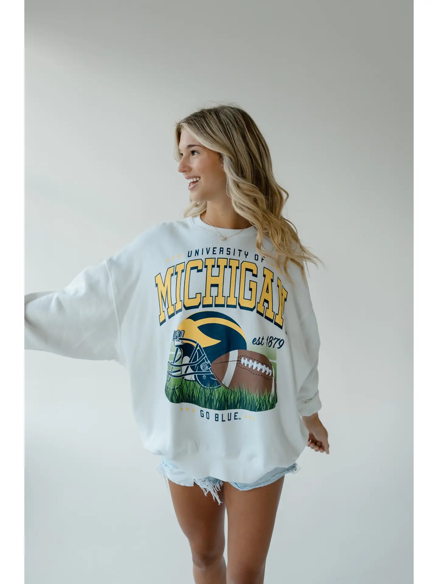 Michigan Fleece Crewneck