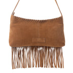 Myra Sierra Suede Fringed Leather Bag