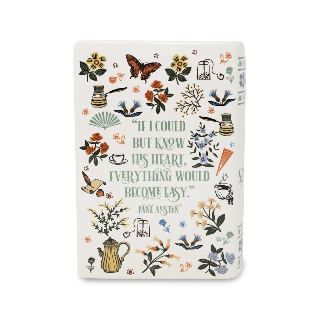Sense & Sensibility Book Vase