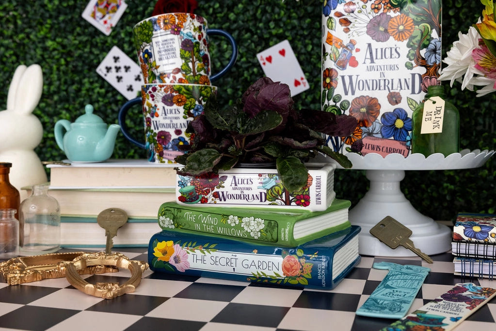 Alice/Wind in the Willows/The Secret Stacked Planter