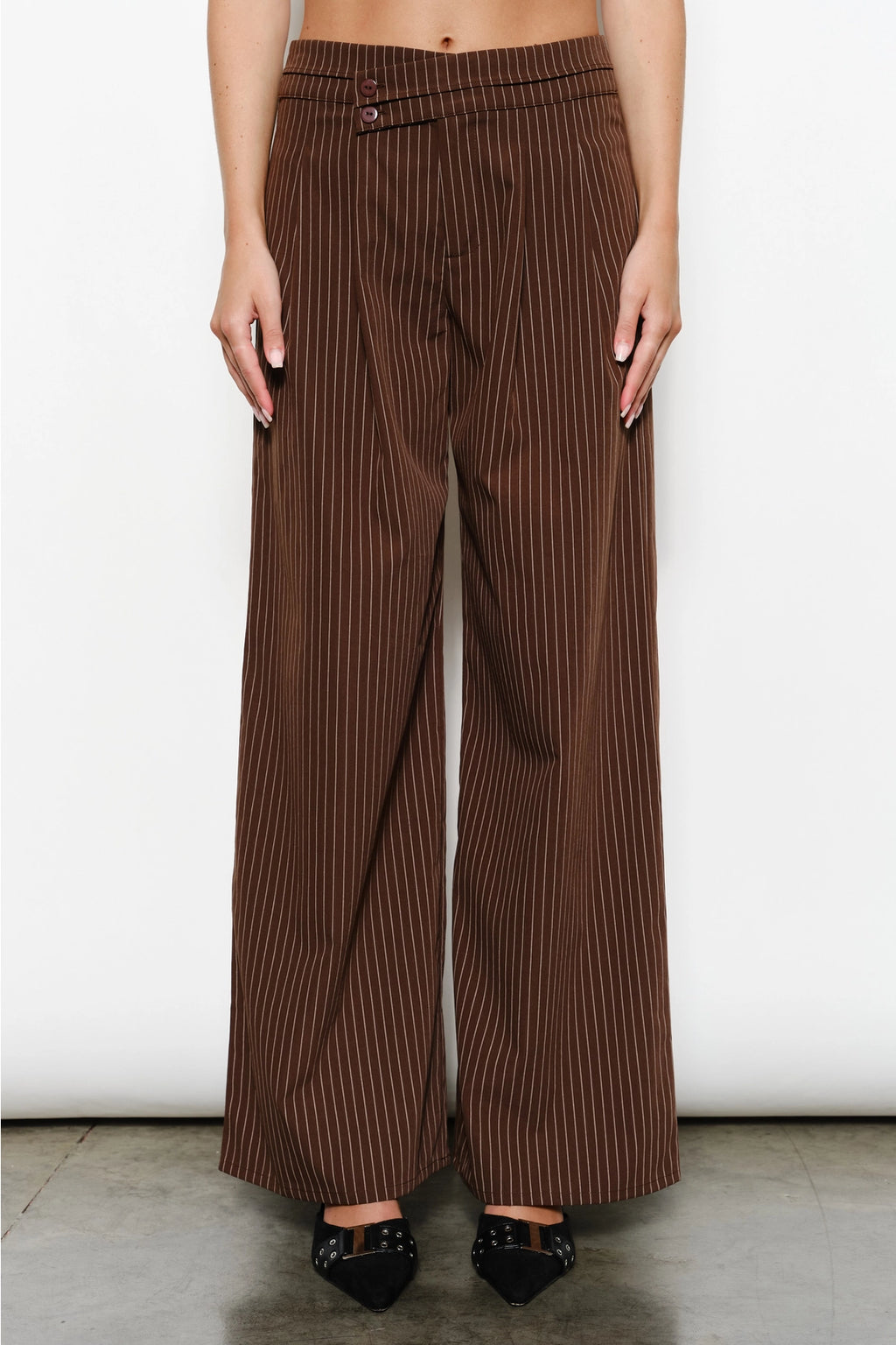 Paula Striped Trousers