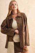 Miou Muse Button Front Jacket