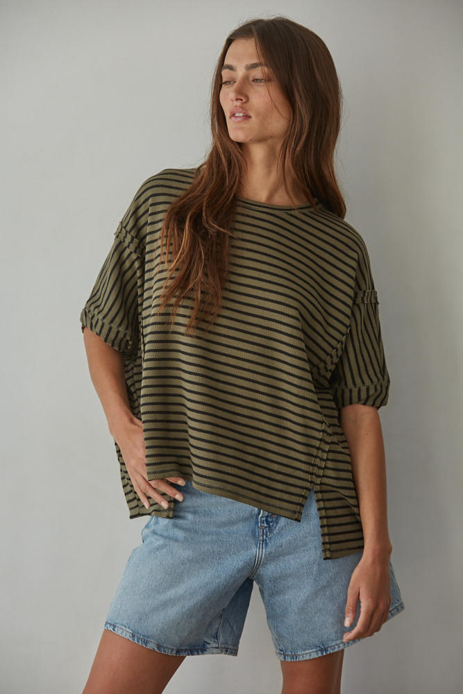 Knit Striped Top