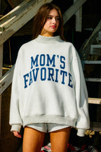 Bucketlist Dad's & Mom's Favorite Reversible Mock Neck